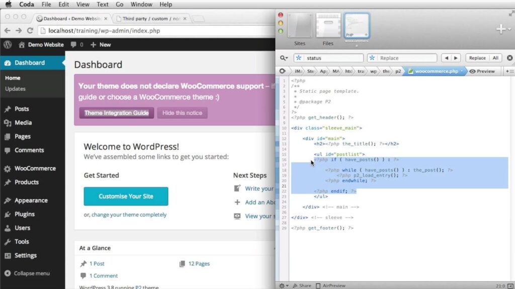 How to Integrate WooCommerce synchrony on a WordPress Site